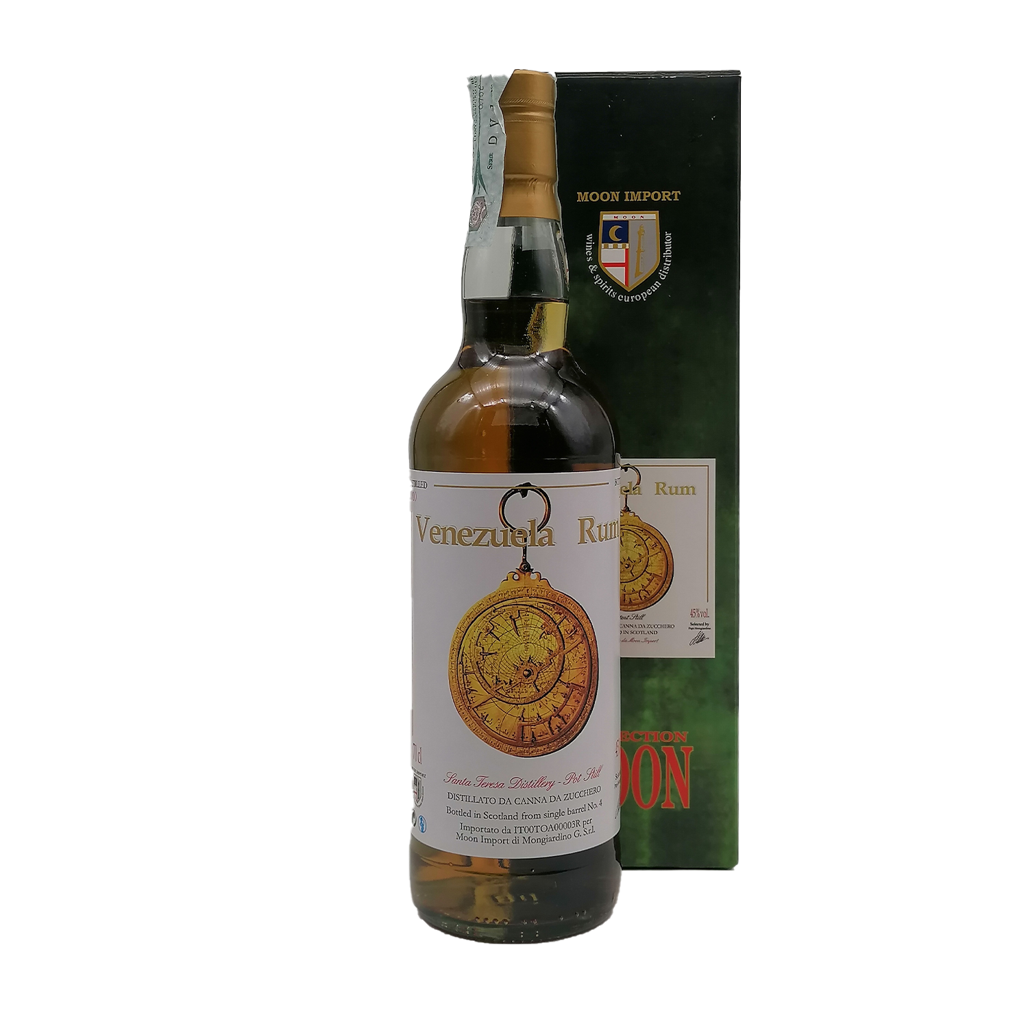 Venezuela Rum Distilled 2010 Bottled 2024 Selezione Moon Import